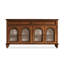 62.99" Tan Rectangular Solid Wood Sideboard