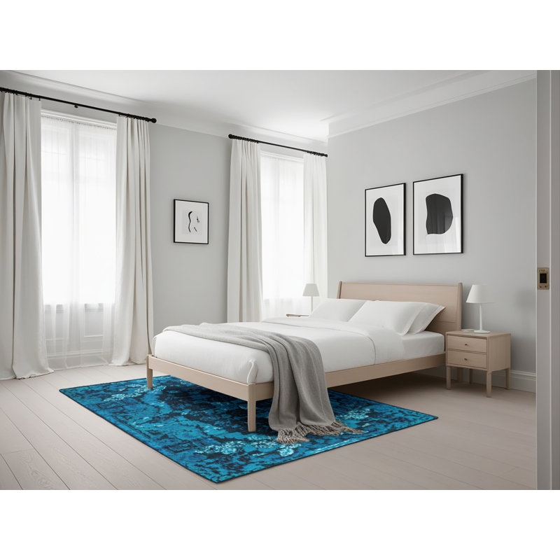 Abstract Indoor Rug, Rectangle 5' x 7'