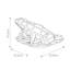 Paulino Glass Novelty Lamp