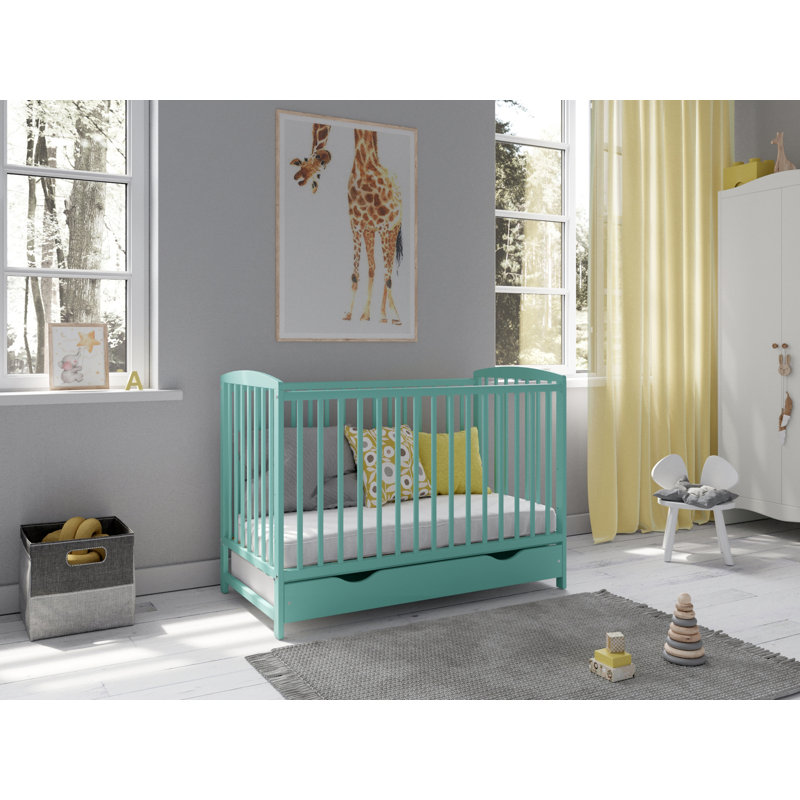 Amburgey Cot Bed, Matte Mint