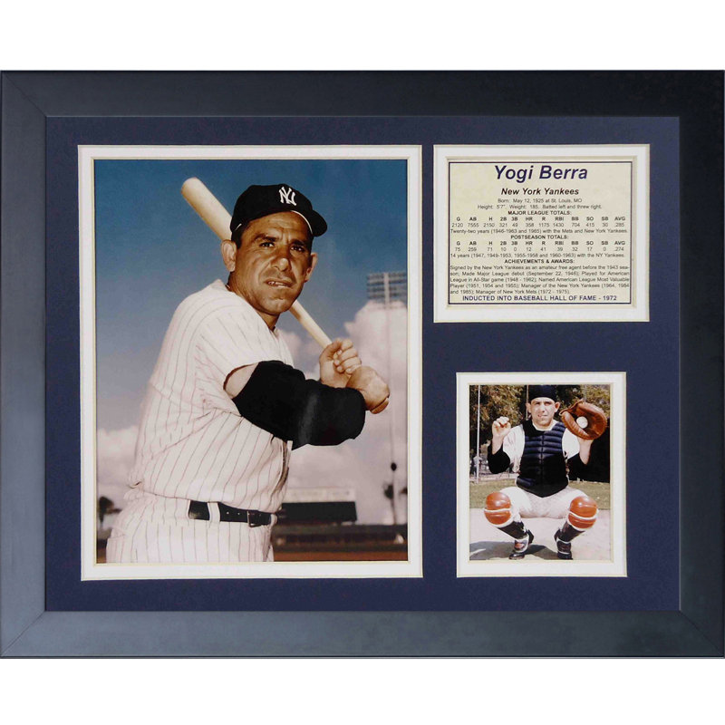 Souvenirs encadrée yogi berra