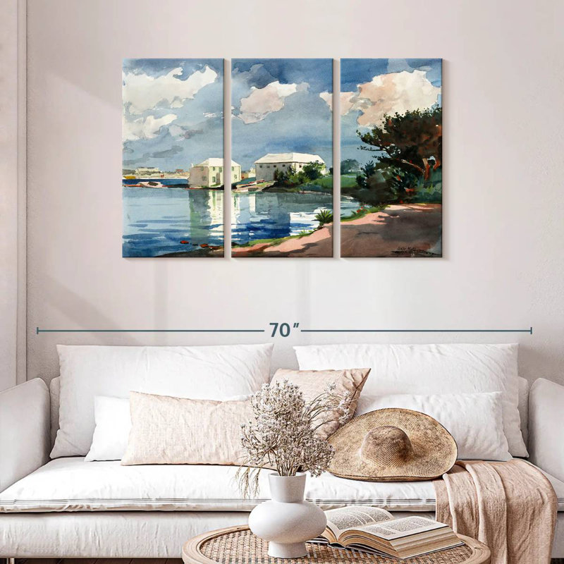 Rorry Salt Kettle Bermuda, 28" H x 45" W