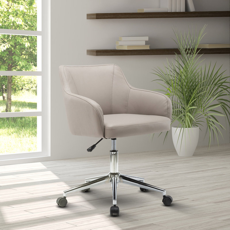 Chaise de bureau Comfy And Classy, beige