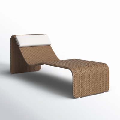 Kuno 80" Long Single Chaise with Cushions by AllModern