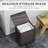 Bamboo Laundry Hamper with Lid-490657738