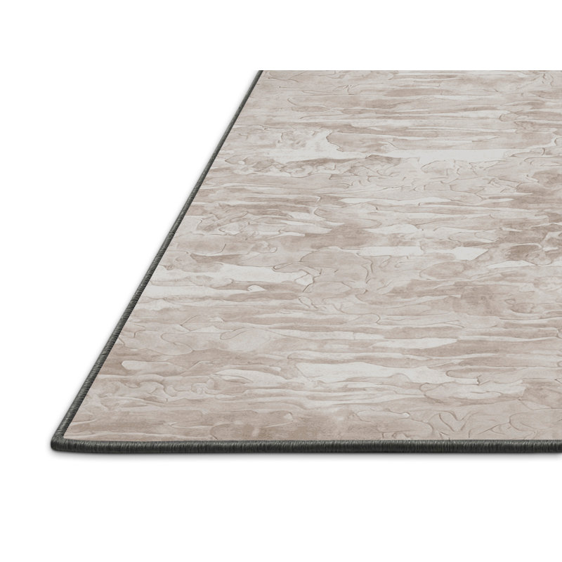 Tapis gris soyeux et moelleux, Tapis de couloir 2 pi x 5 pi