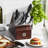 Four Star 7-Piece Self-Sharpening Knife Block Set