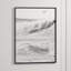 Rough Waves 2' Framed Photographic Print on Canvas