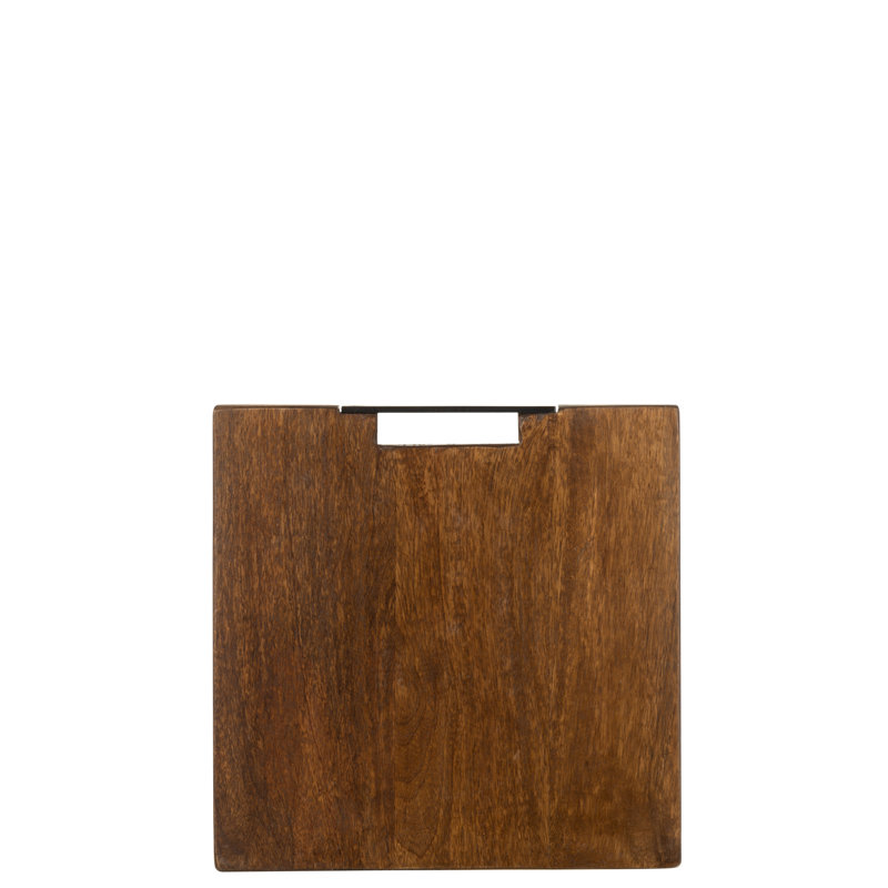 Huron Mango Wood Chopping Board, 35 cm x 35 cm
