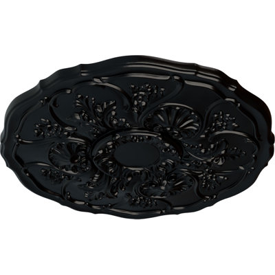 Médaillon de plafond 22 1/2 po x P 1 1/2 po Cornelia (convient aux auvents jusqu'à 4 po)
