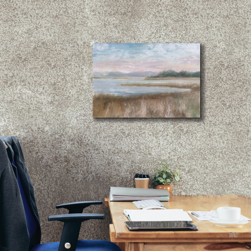 'Silver Waters' by Danhui Nai Canvas Wall Art