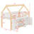 Space Saving Low Loft Bed with Storage Cabinets