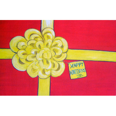 Ternes Non-Slip Christmas Indoor Doormat