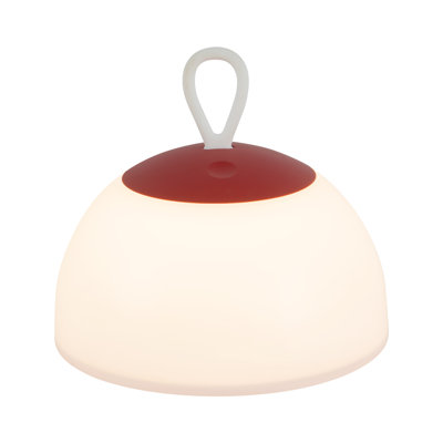 Idra 5-in Fresh Green Dimmable LED Exterior Portable Lamp