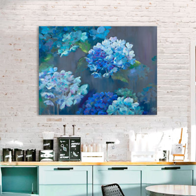 Floral Canvas: Twilight Song by Nel Whatmore - No Frame Print on Canvas