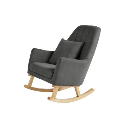 Eden Deluxe Nursery Chair - Charcoal Grey