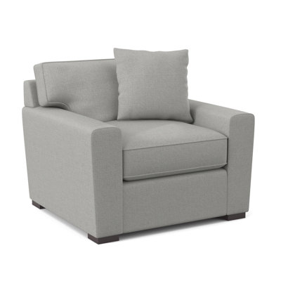 Fauteuil en polyester l 42 po Zinah