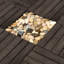 Carreau de terrasse en bois massif 12 "x 12"-87935518
