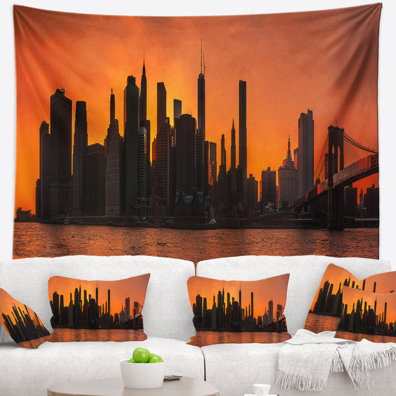 Polyester Tapestry, 32" H x 39" W
