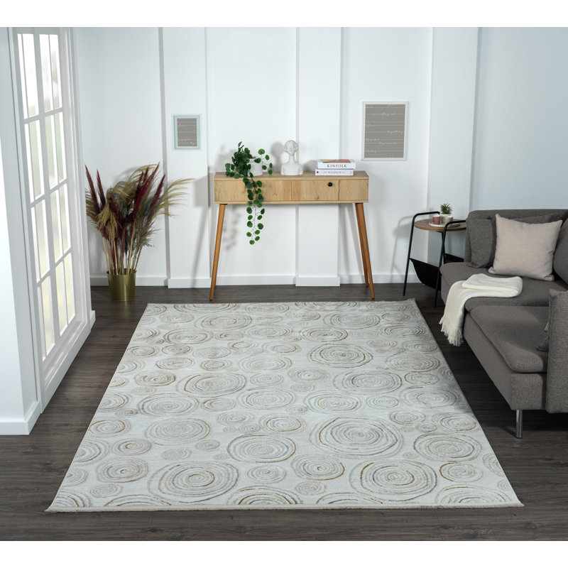 Penelope Cream Rug, Rectangle 200 x 290cm