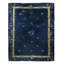 Wool Southwestern Area Rug in Blue