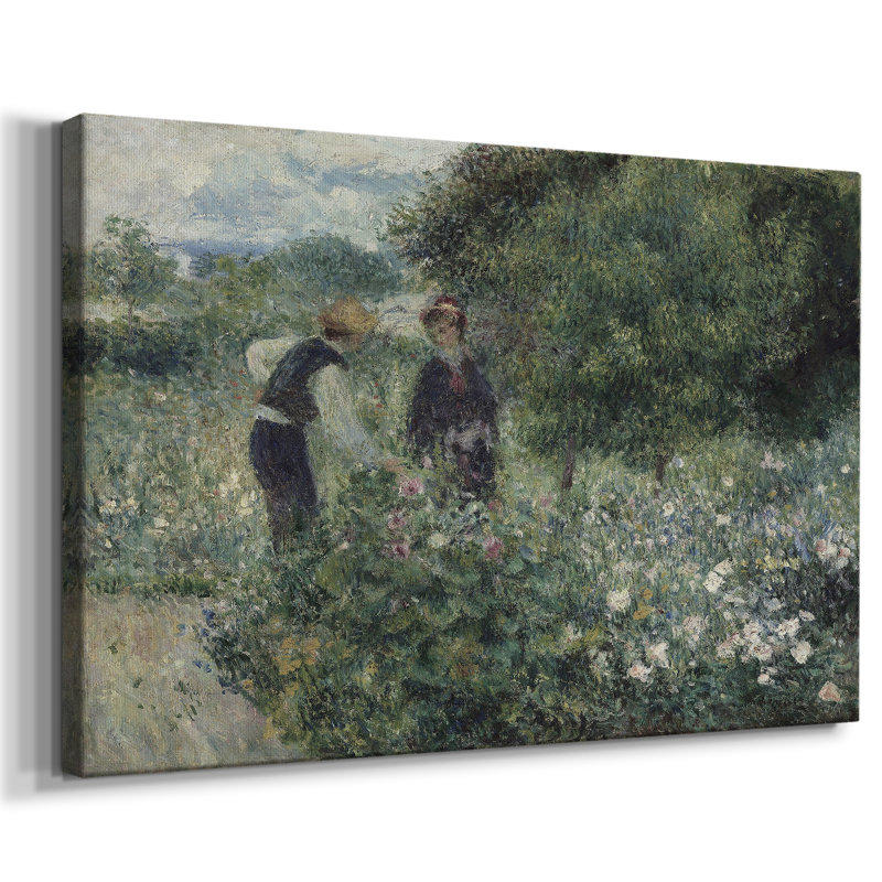 Motif floral rétro-Lxxxi-Cavas, 12 x 18
