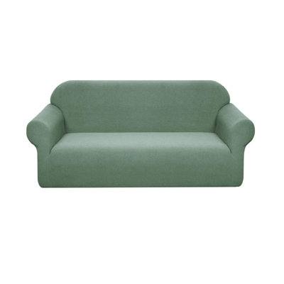 Polyester Box Cushion Sofa Slipcover