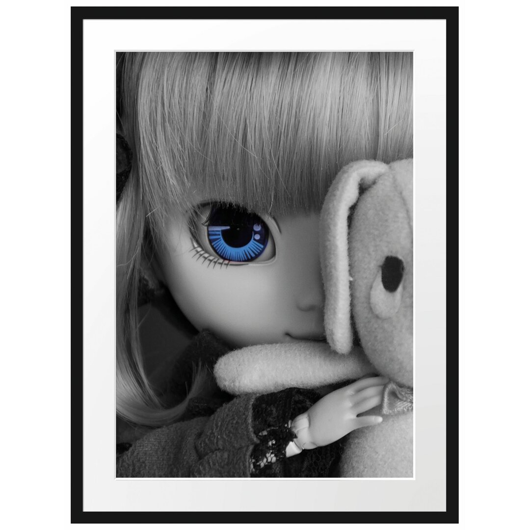 Gerahmtes Poster Rotkäppchen-Pullip