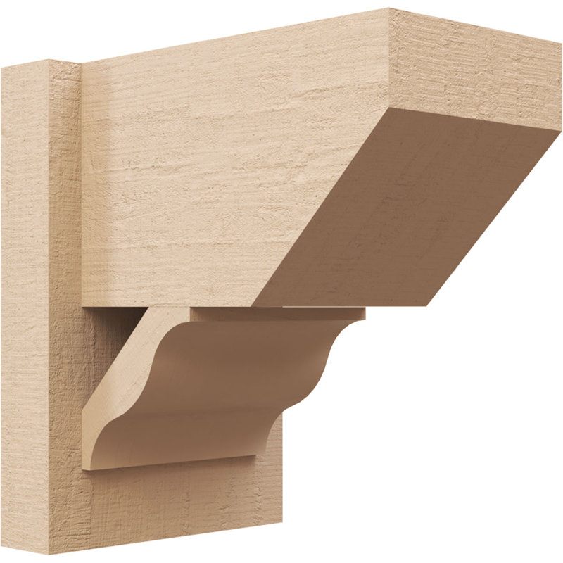 Bois de cèdre brut Funston Slat, H 12 po x l 8 po x P 12 po