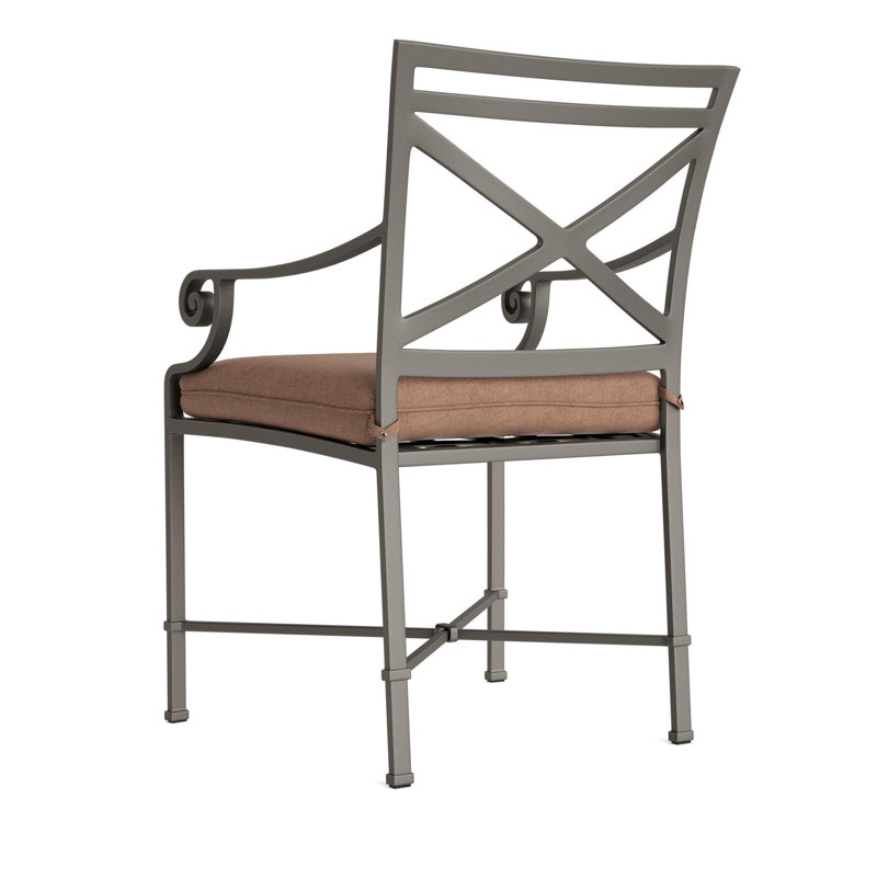 Venetian Outdoor Lounge Chair, Fusion Clay, Mica