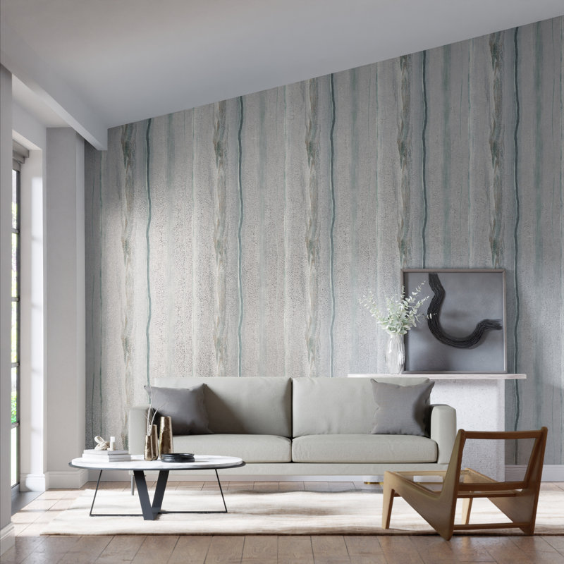 Vitruvius Wallpaper, Copper/Ruby
