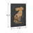 Rustic Floral Hare Rabbit Wood Wall Decor