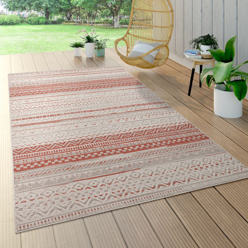 Niebrara Ikat Area Rug, Rectangle 120 x 170cm