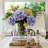 Hydrangea Arrangement-1105606404