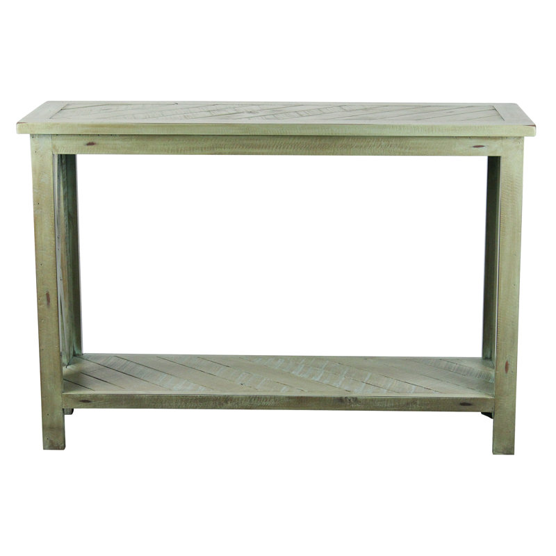 Console Piermichele 48 ", Aquamarine rustique
