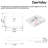 DeerValley 23.82" L x 18.9" W x 6.69" H White Rectangular Vitreous China Drop-in Bathroom Sink with Overflow-116376537