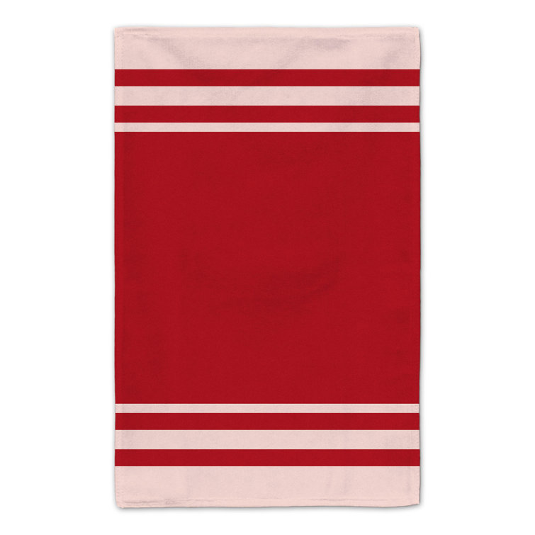 Latitude Run® French Red Stripes Tea Towel | Wayfair