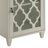 Ceara White Finish Accent Table