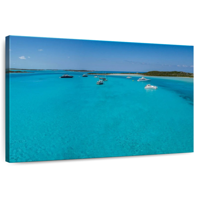 Gillard The Exumas Bahamas, 8" H x 12" W
