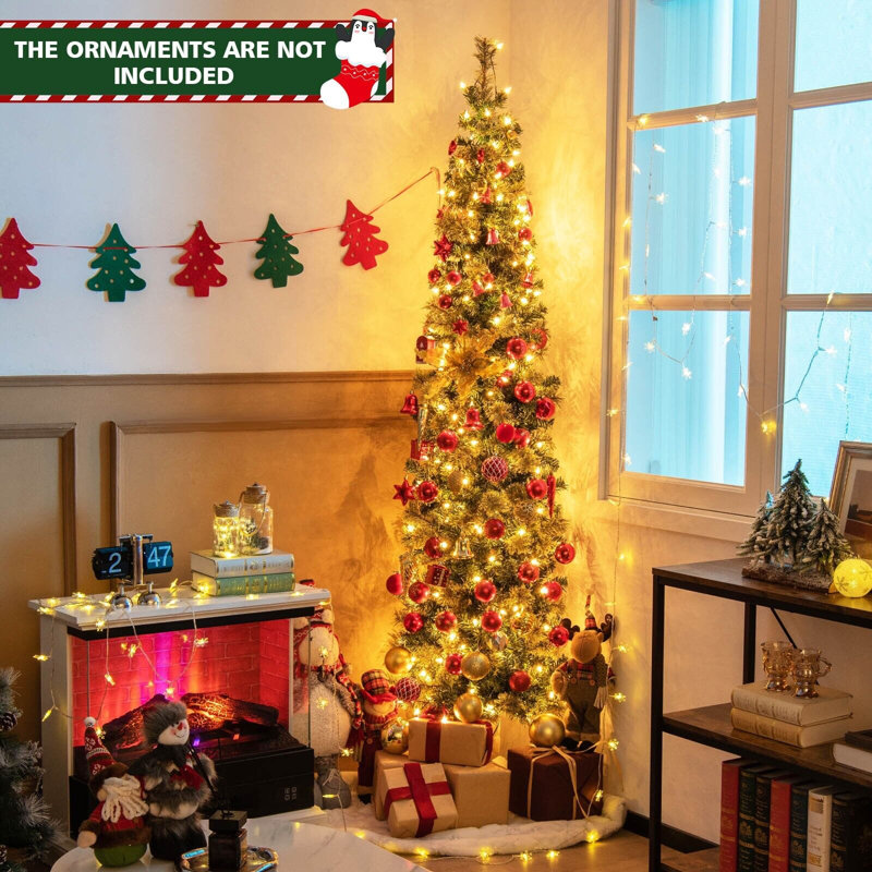 Lighted Artificial Christmas Tree