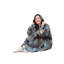Surdimensionné Catalonia, Sweat à capuche, sherpa portable, cadeau pour femme-1890110927