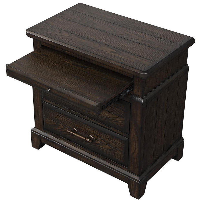 Table de chevet 2 tiroirs