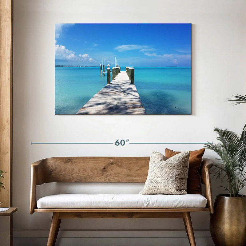 Aletra Exuma Bahamas Dock, 30" H x 45" W