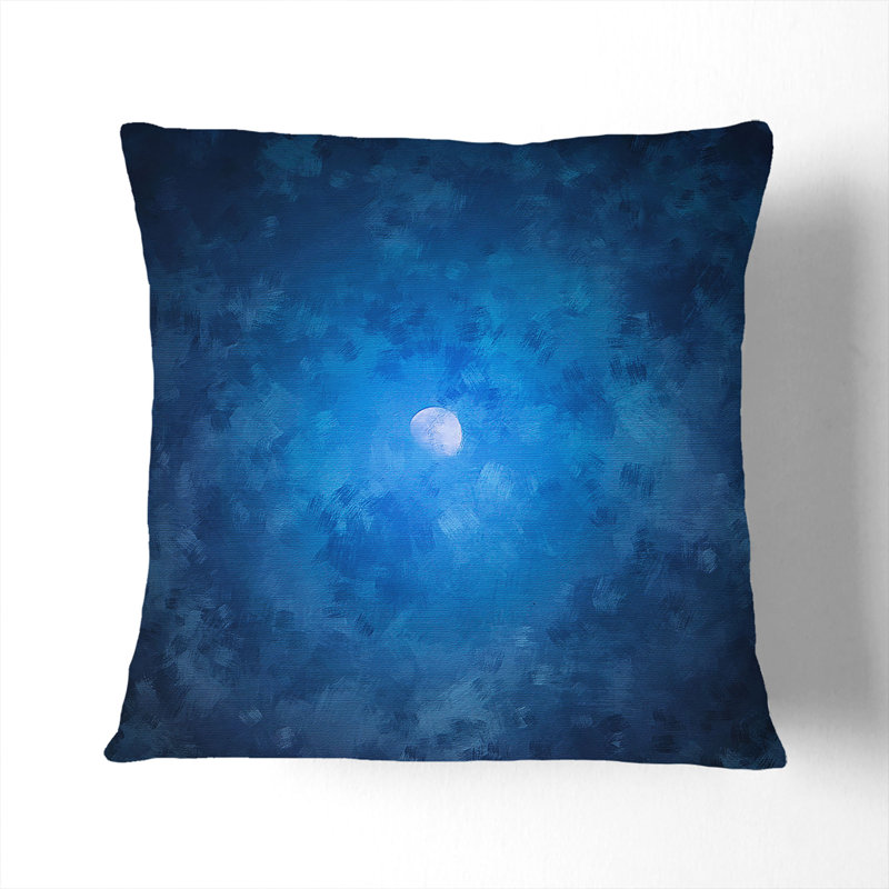Half Moon Cushion with Filling, White, 55cm H x 55cm W x 20cm D