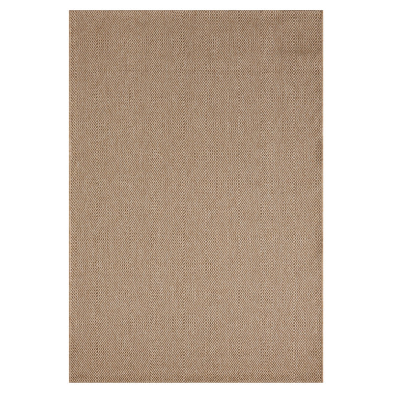 Tapis beige en jute / sisal Santorini, Rectangle 8 pi 3 po x 10 pi 6 po