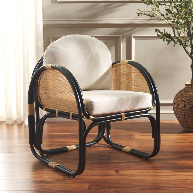Chaise d'appoint avec coussin Claudetta