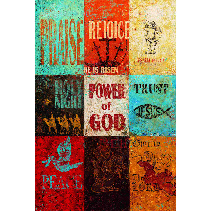 Power of God 2 - Impression sur toile tendue, H 18 po x l 12 po