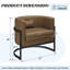 Chaise d'appoint rembourrée-371432174