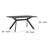 Barri Metal Base Dining Table-1096951793