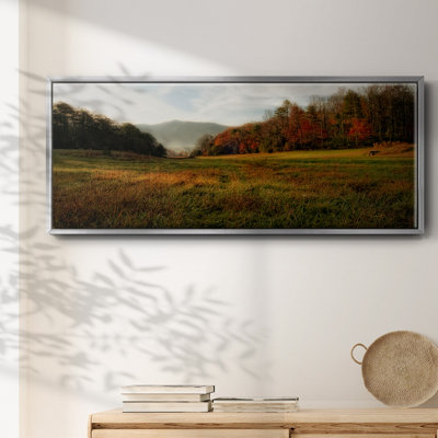 Warm Morning Light- Framed Canvas